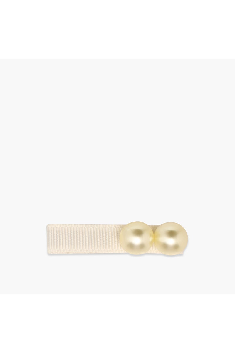 LIFESTYLE Hair Clip with Pearl Embellishment - Image 1